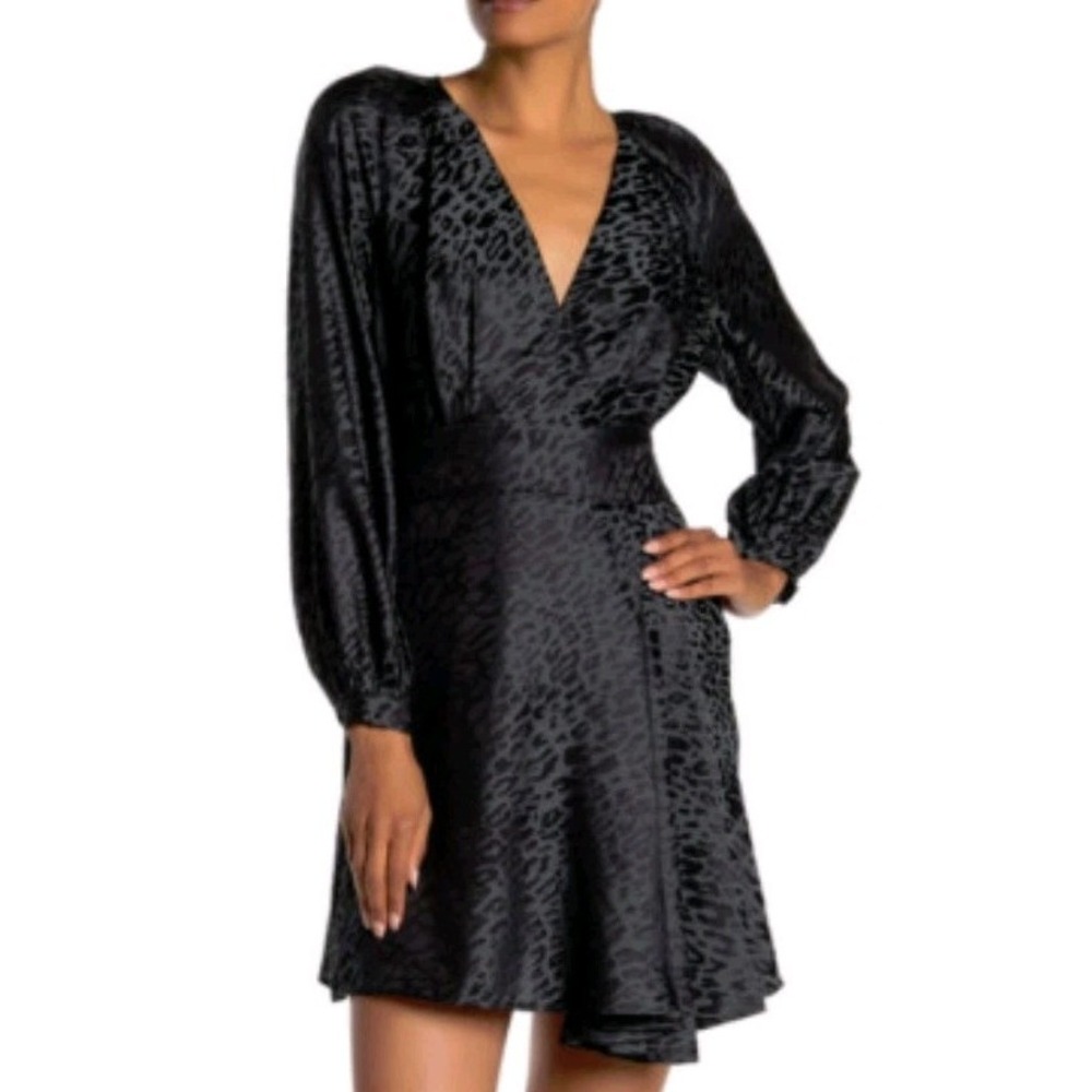 Equipment Dress‎ 2 Alexandria Silk Leopard Print Mini Capsule Party Semi Formal